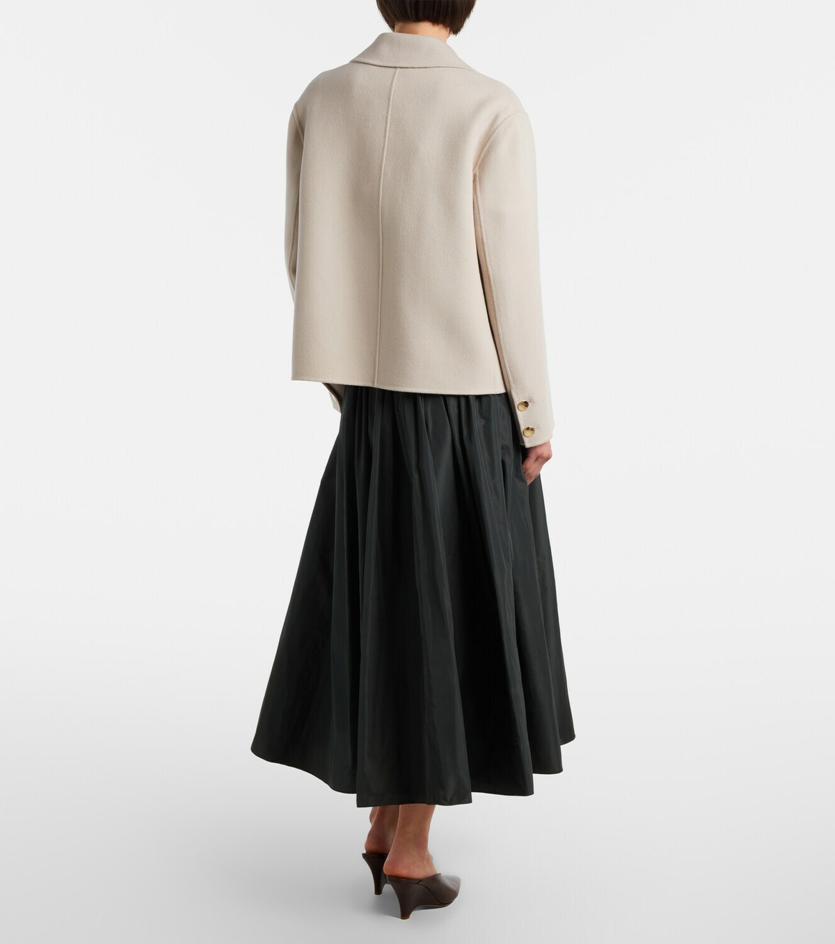 'S Max Mara Taffeta midi skirt