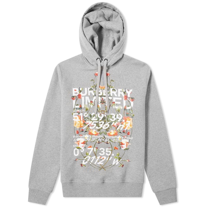 Photo: Burberry Lyleford Floral Hoody