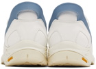 Our Legacy White & Blue Splinter Sneakers