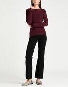 Laneus Womens Sweater in Burgundy