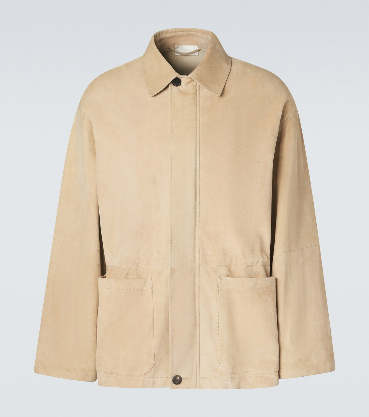 The Row Vilmo suede jacket