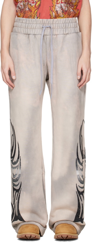 Photo: Who Decides War Taupe Winged Sweatpants