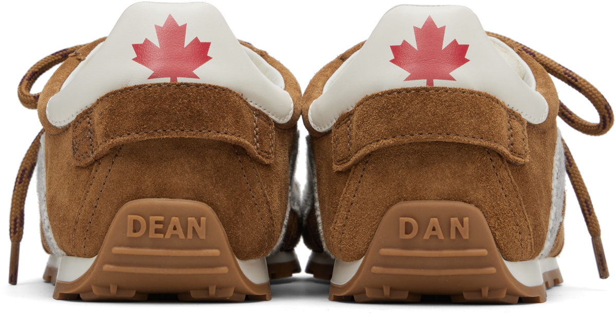 Dsquared2 Brown DC-642 Sneakers