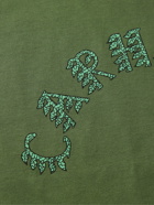 CARHARTT WIP - Logo-Print Organic Cotton-Jersey T-Shirt - Green