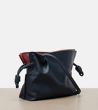 Loewe Layered Flamenco Mini leather clutch