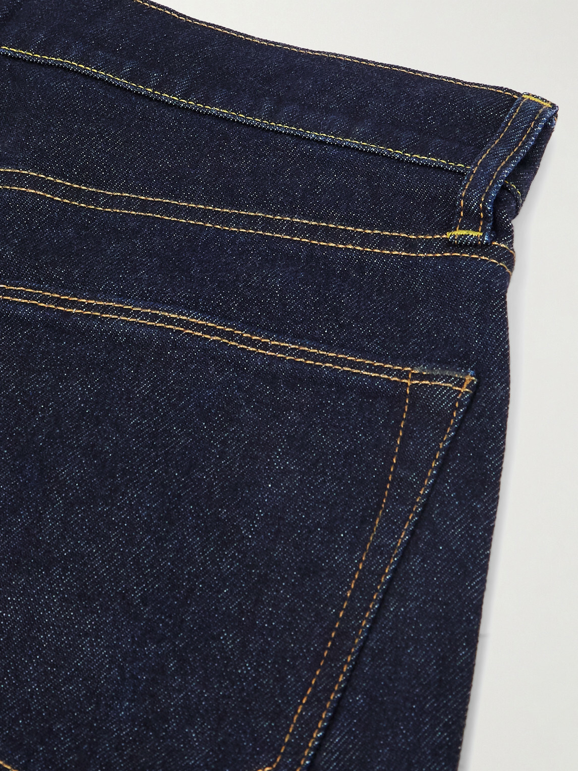 Sid Mashburn - Clift Slim-Fit Straight-Leg Stretch Jeans - Blue