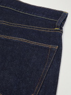 Sid Mashburn - Clift Slim-Fit Straight-Leg Stretch Jeans - Blue