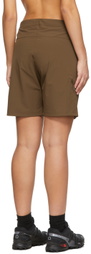 Pas Normal Studios Brown Escapism Shorts
