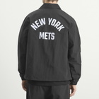 New Era Men's MLB New York Mets Coaches Jacket in Black