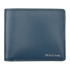 PS by Paul Smith Blue Tie-Dye Bifold Wallet