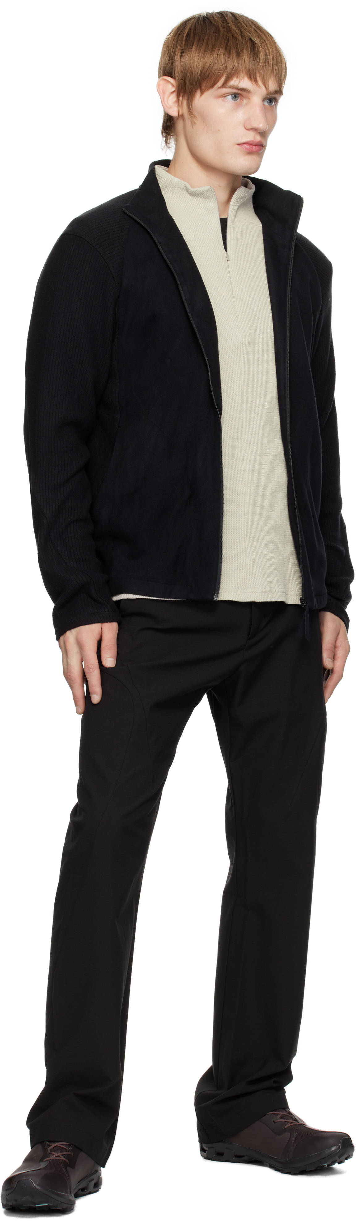POST ARCHIVE FACTION (PAF) Black 7.0 Right Sweatshirt