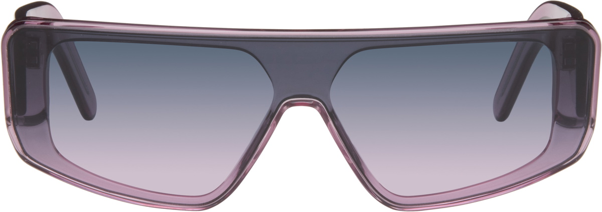 Rick Owens Purple Performa Sunglasses