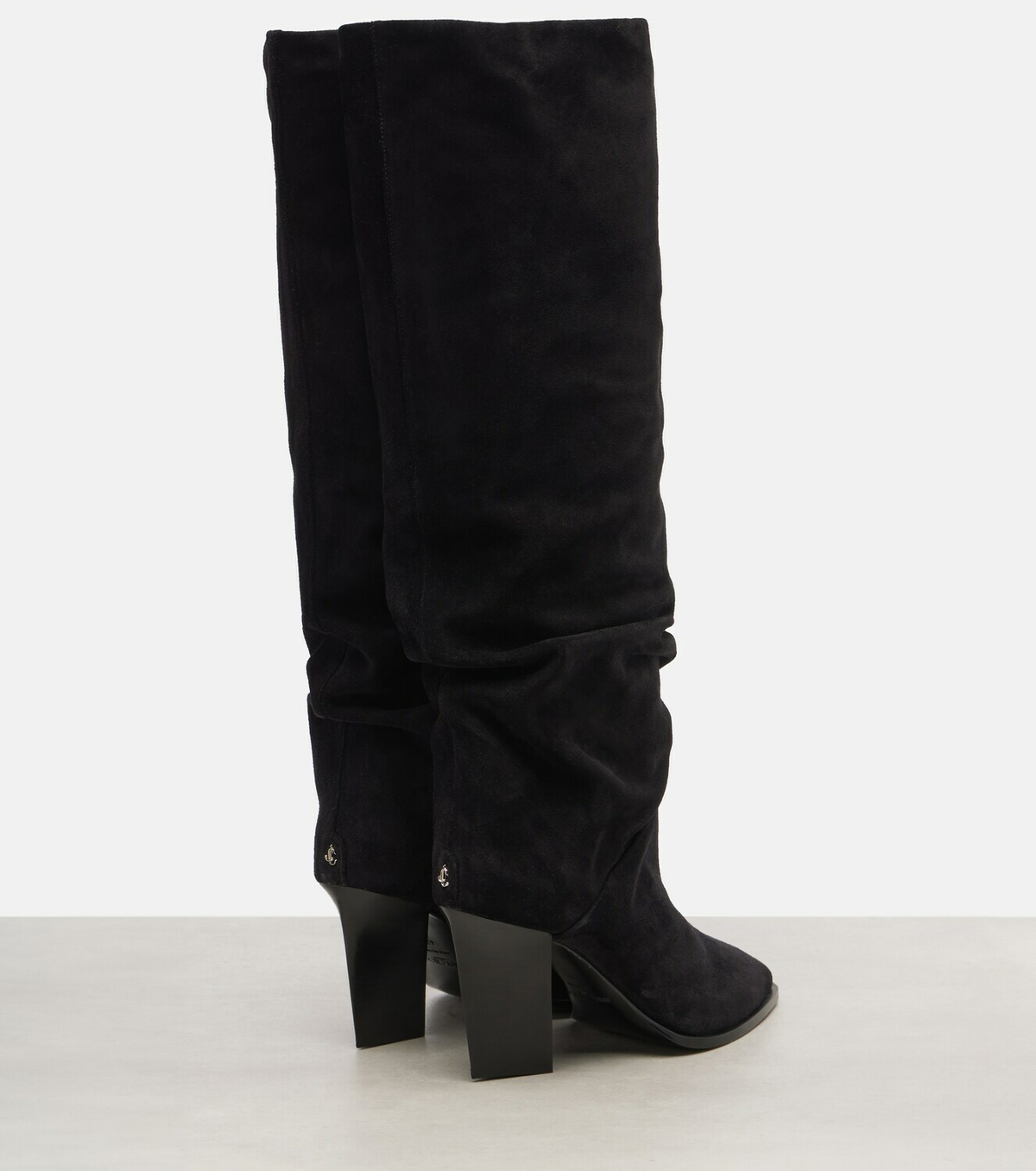 Jimmy Choo Hart 85 suede knee-high boots
