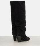 Jimmy Choo Hart 85 suede knee-high boots