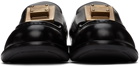 Dolce & Gabbana Black Mino Loafers