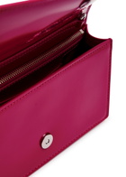 Marc Jacobs The Glam Mirror Mini Glossed Leather Cross-body bag - Pink - One Size