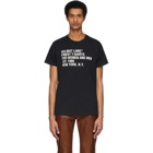 Helmut Lang Black Standard T-Shirt