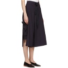 Roberts | Wood Navy Bow Split Trousers