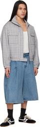 Seventh Blue Denim 410 Bermuda Shorts