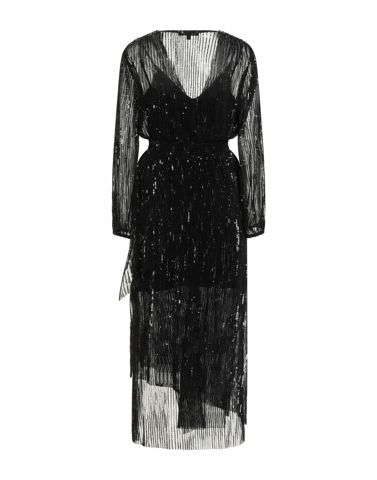 Maje Womens Midi dress in Black