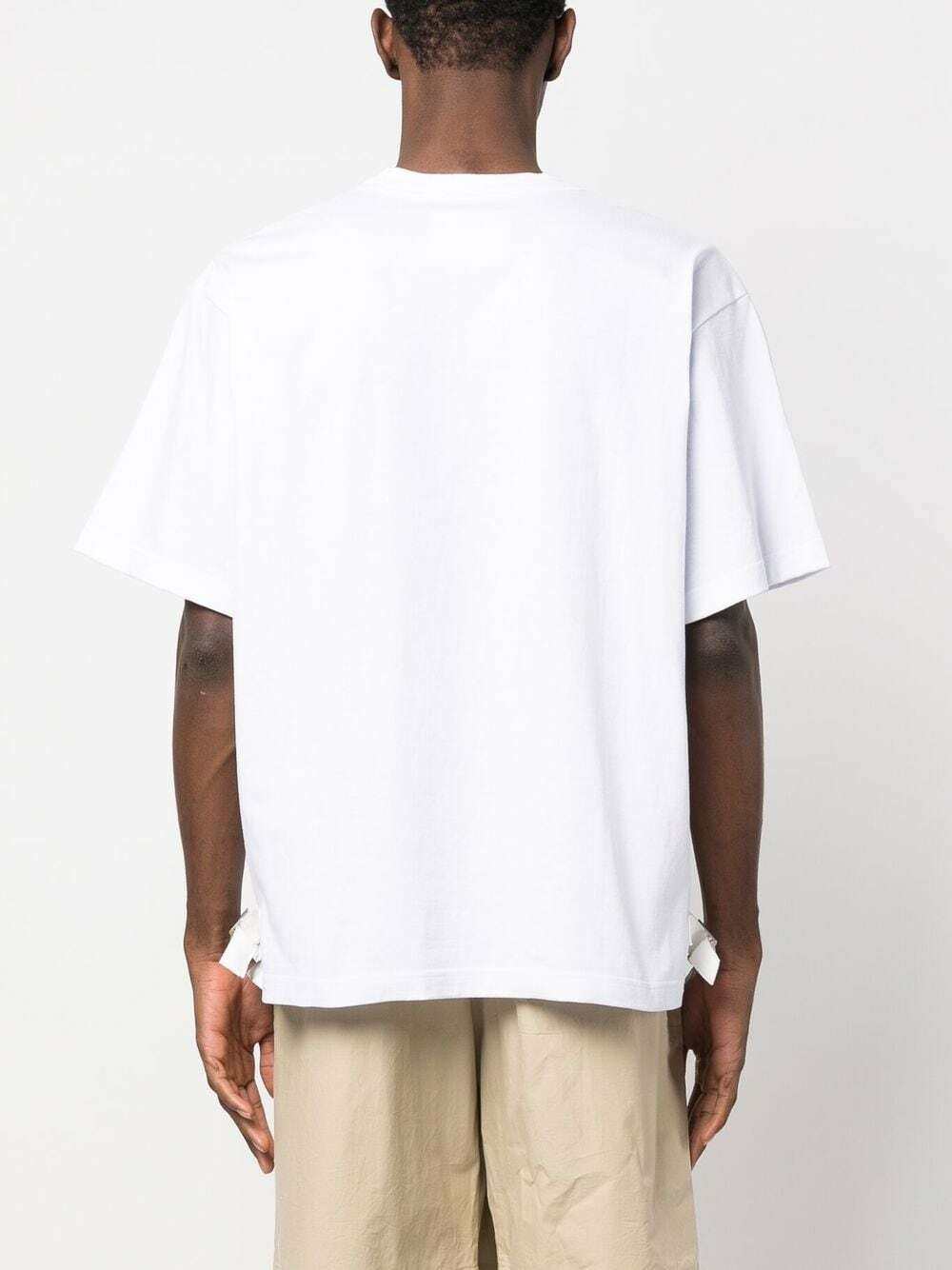 SACAI - Nylon Twill Cotton T-shirt Sacai