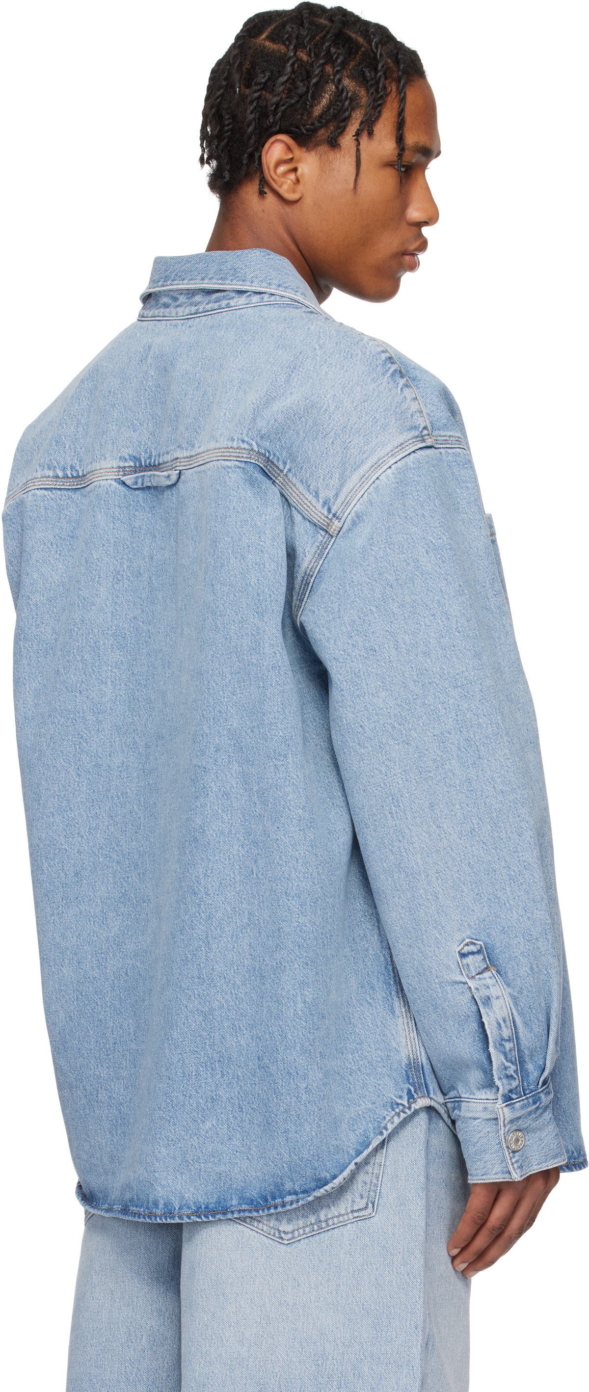 AGOLDE Blue Atticus Denim Jacket