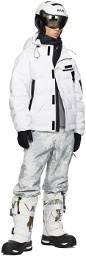 KASK White & Black Class Sport Visor Snow Helmet