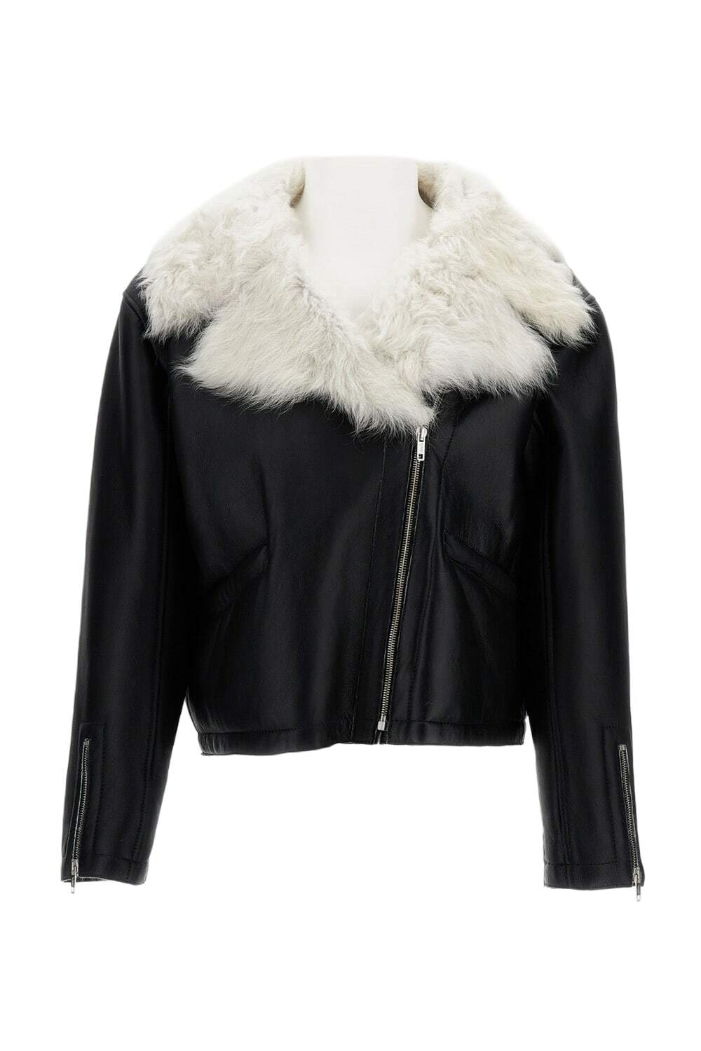 Durazzi Milano Shearling Biker Jacket