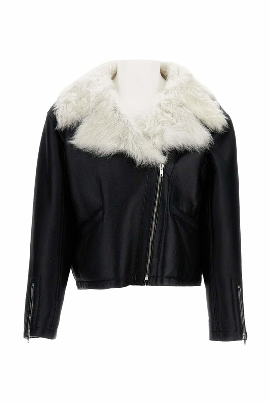 Photo: Durazzi Milano Shearling Biker Jacket