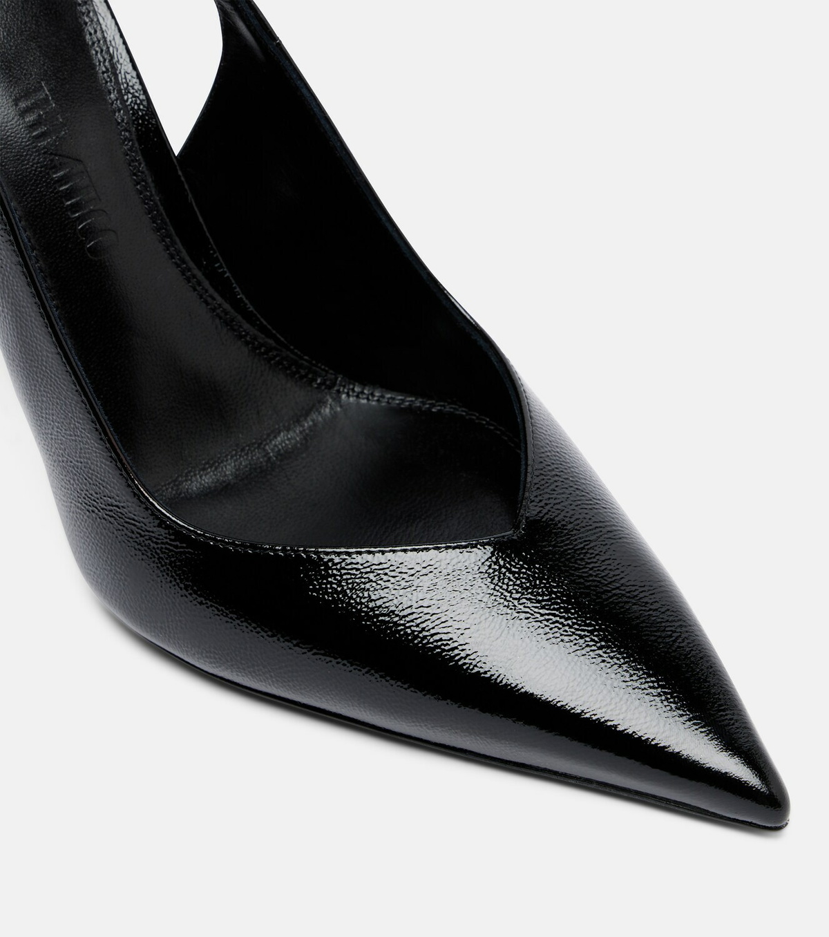 The Attico Cheope leather pumps