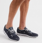 On - Cloud Mesh Slip-On Running Sneakers - Blue