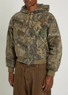 Cherry Los Angeles Camouflage Hooded Canvas Jacket Multicoloured 1
