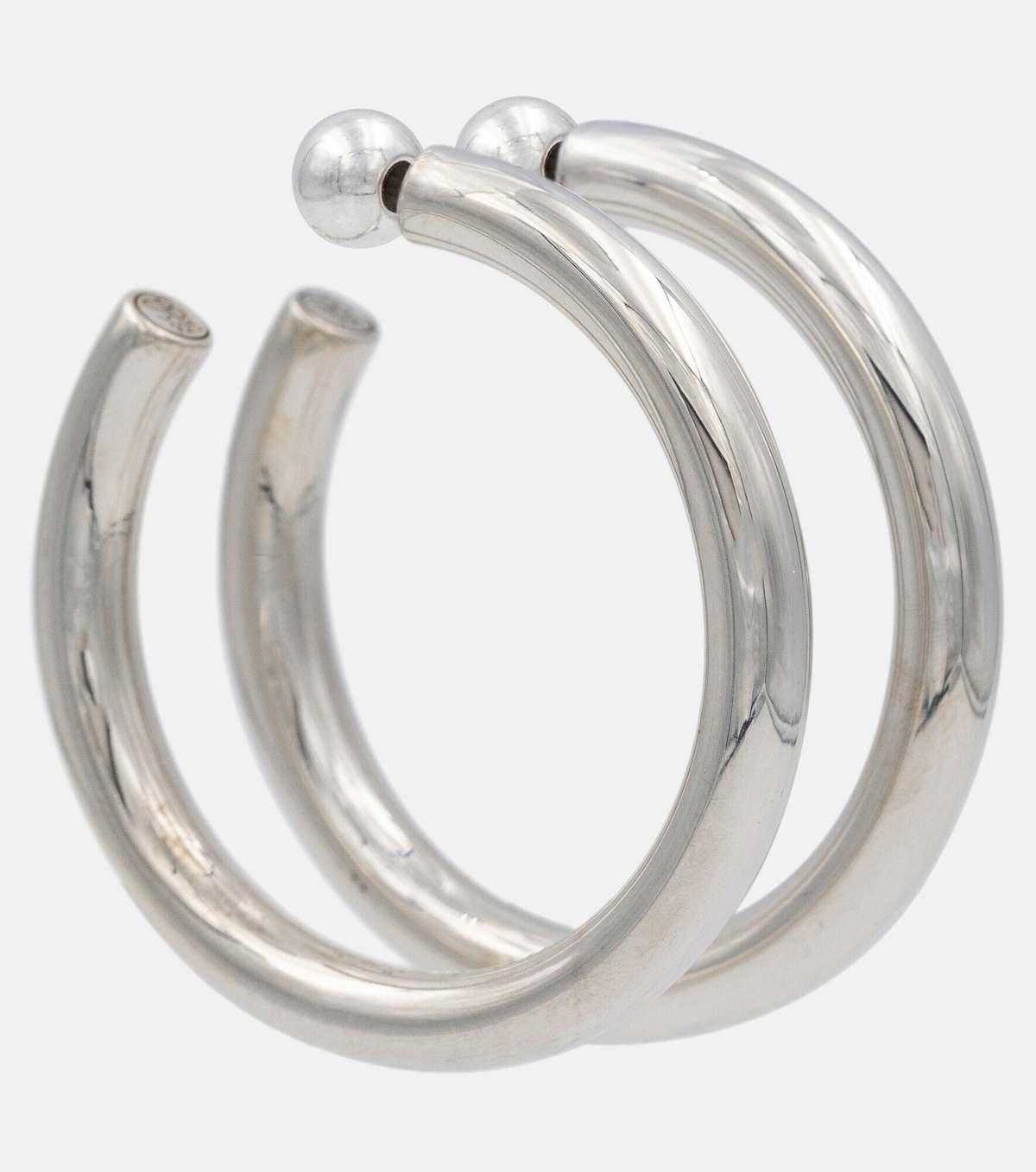Sophie Buhai - Everyday Medium sterling silver hoop earrings