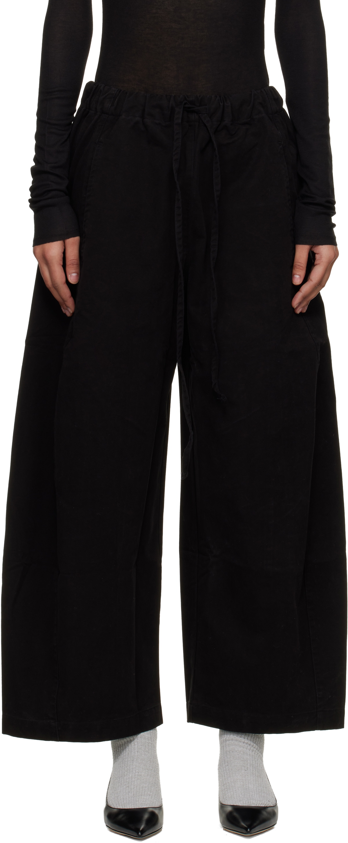Entire Studios Black Loft Trousers