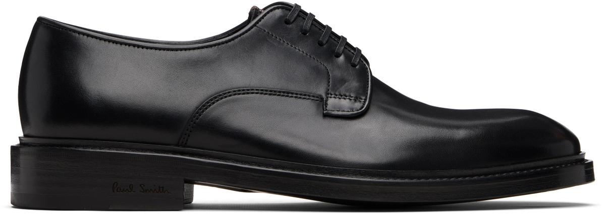 Paul Smith Black Leather Magnum Derbys