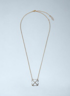 OFF WHITE Arrow Pendant Necklace
