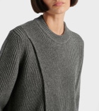 Jil Sander Ribbed-knit wool sweater