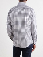 Slowear - Glanshirt Button-Down Collar Checked Cotton Shirt - Gray