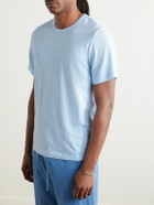 Onia - Slub Cotton-Jersey T-Shirt - Blue