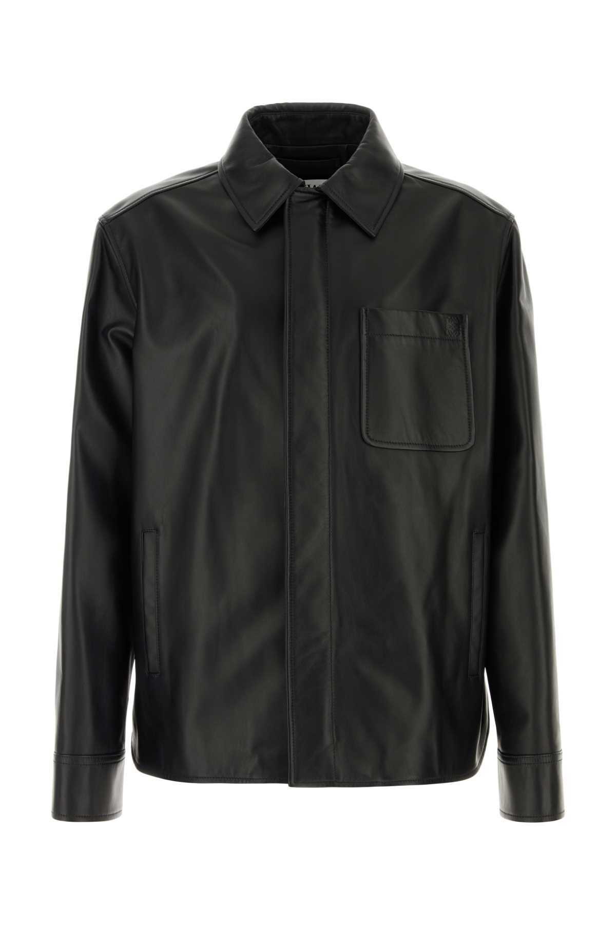 80's] Old Loewe Brown Suede Leather Jacket