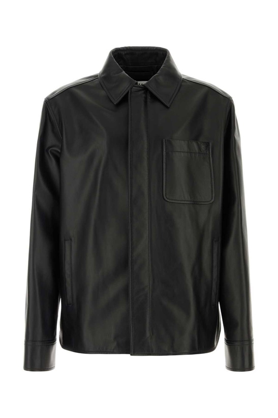Photo: Loewe Black Leather Jacket