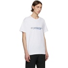 Givenchy White Logo Mix T-Shirt