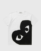 Comme des Garçons Play TEE LOGO PRINT KNIT black/white Mens Shortsleefe
