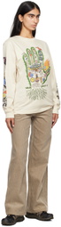 Story mfg. Off-White Grateful Long Sleeve T-Shirt