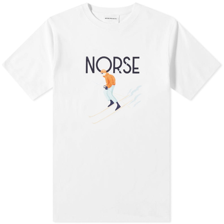 Photo: Norse Projects x Daniel Frost Racing Skier Tee