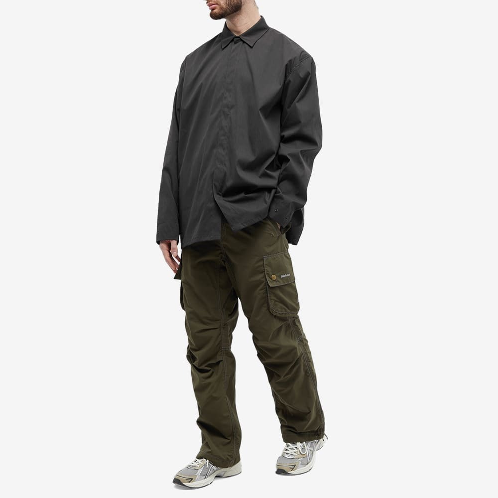 Barbour x and wander Splits Pant in Black Barbour