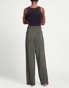 Giorgio Armani Womens Pants Military in Green