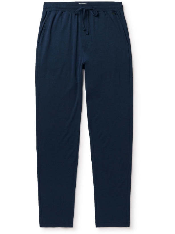 Photo: Hanro - Stretch-Jersey Pyjama Trousers - Blue
