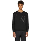 Valentino Black Star Stud Sweatshirt