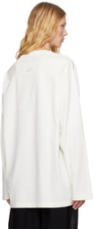 Feng Chen Wang White Oversized 2 In 1 Sweatshirt